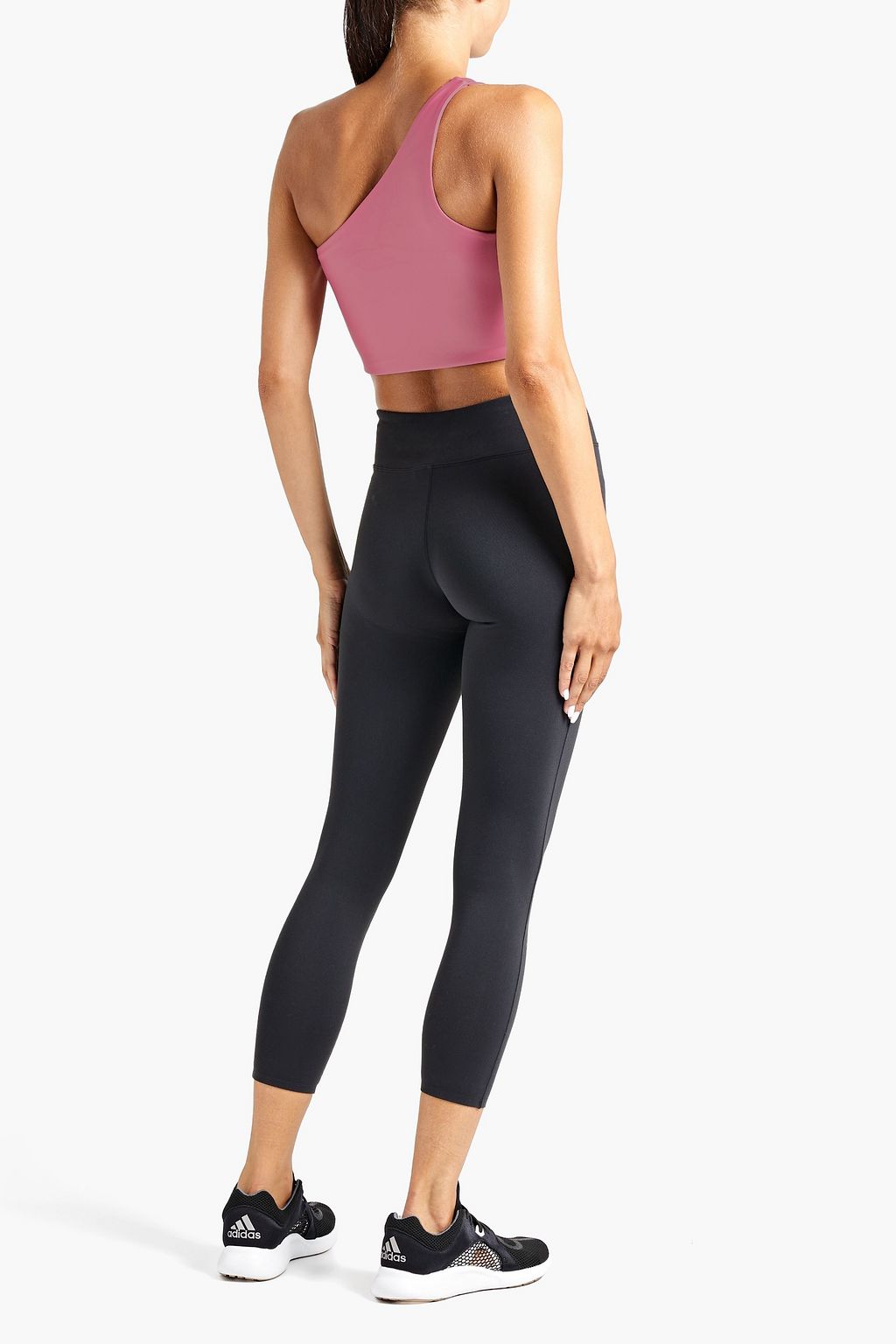 KORAL Attract Infinity one-shoulder cropped stretch top