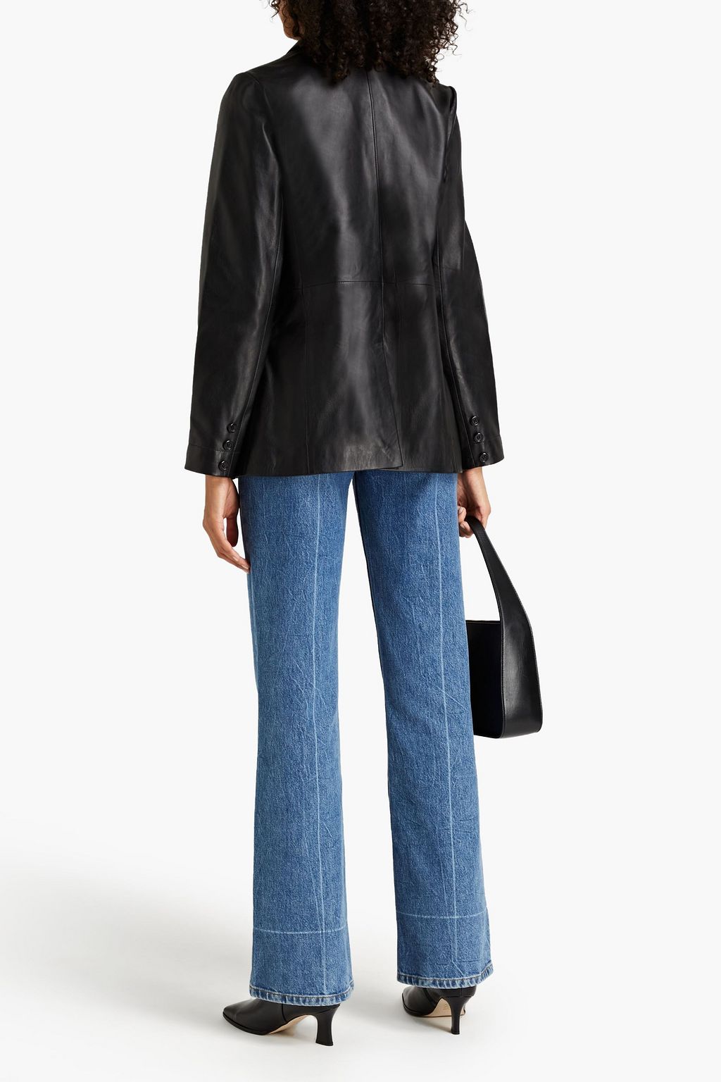 MUUBAA Daryana leather blazer