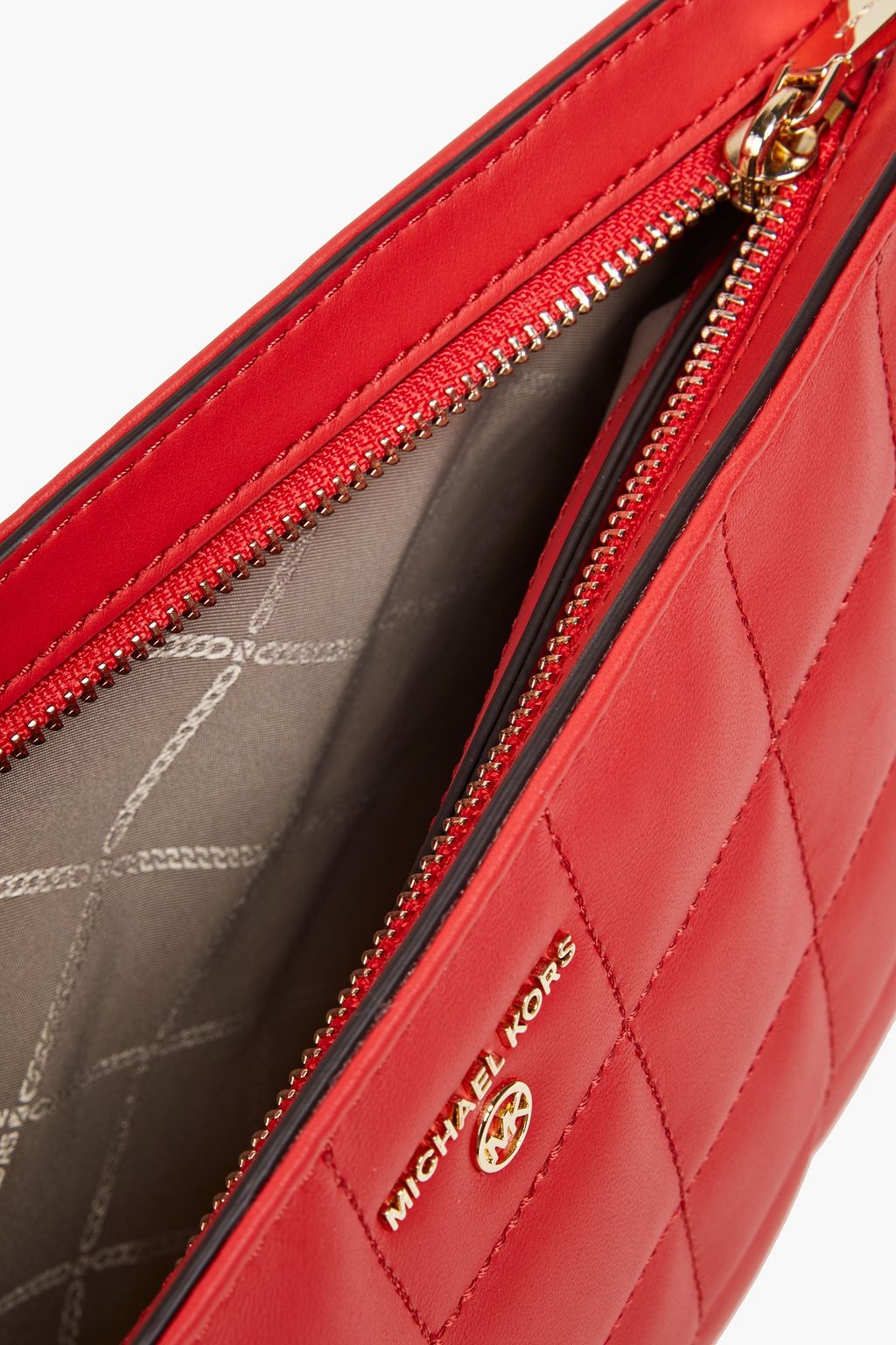 MICHAEL MICHAEL KORS Quilted leather clutch
