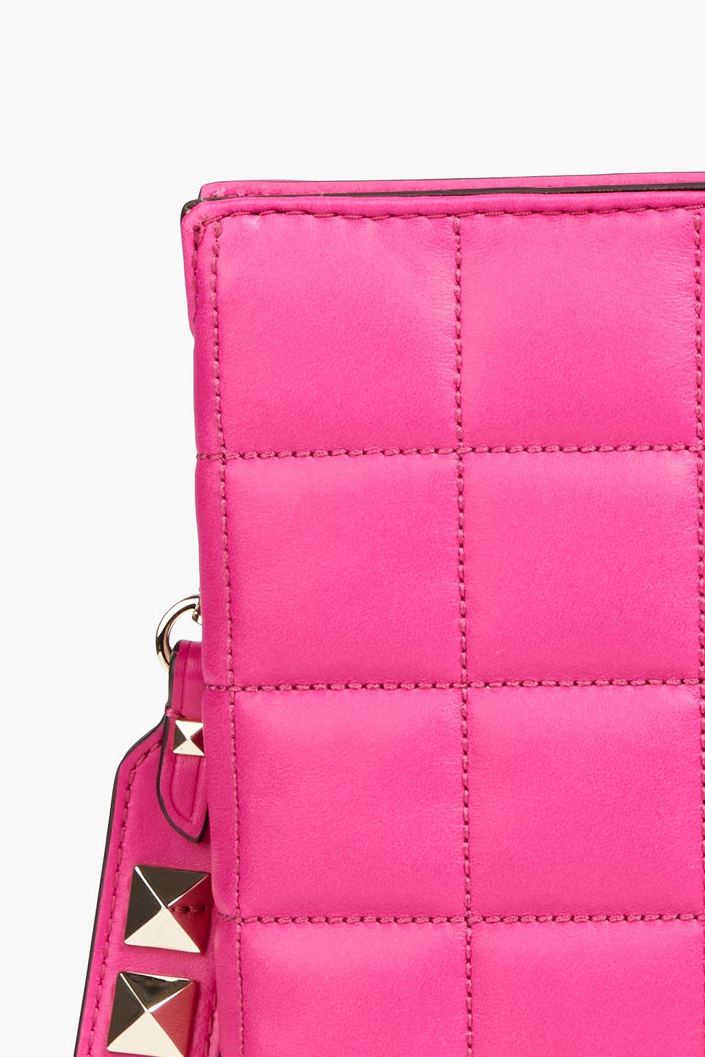 MICHAEL MICHAEL KORS حقيبة كلاتش من الجلد بتصميم مبطن