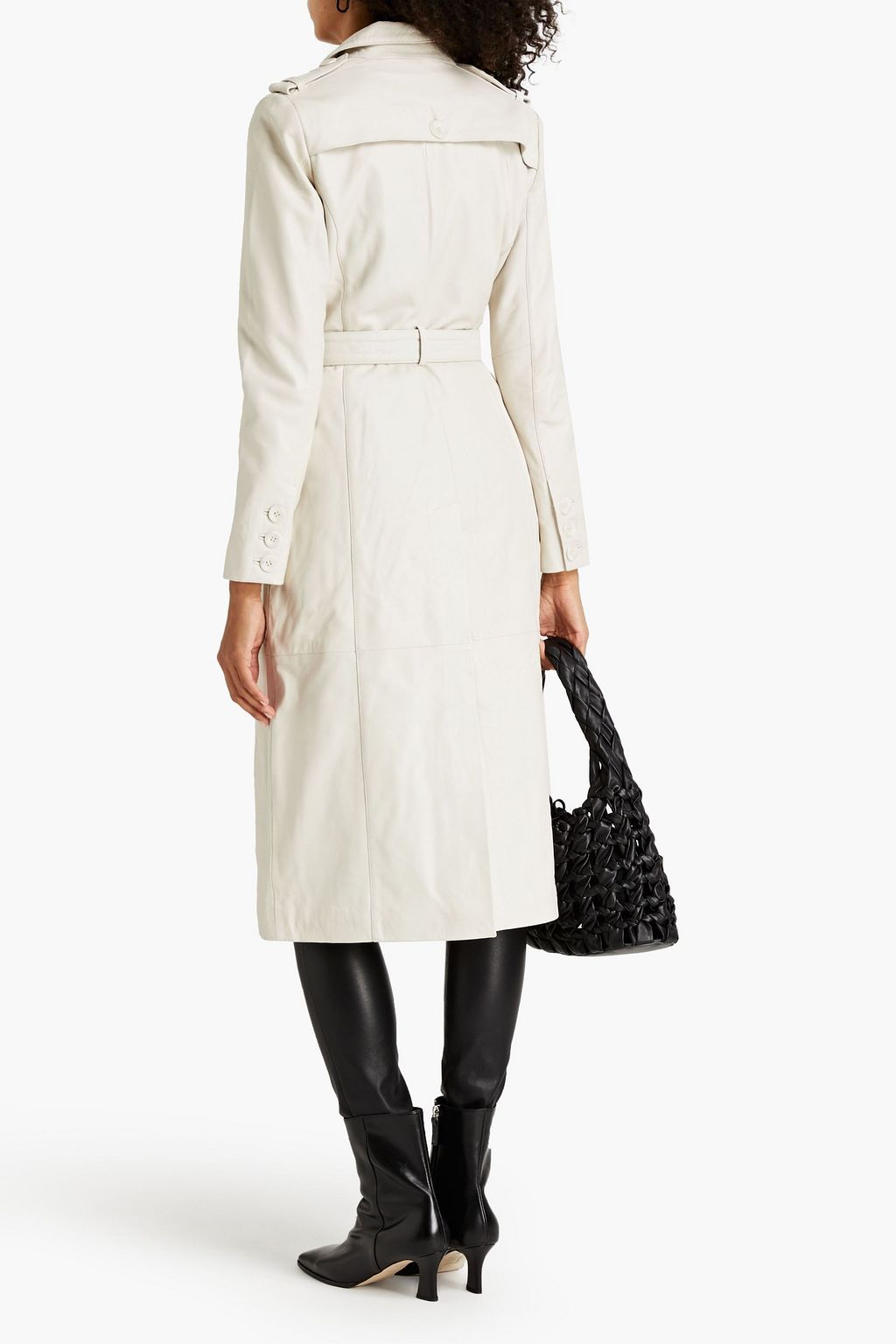 MUUBAA Inga leather trench coat