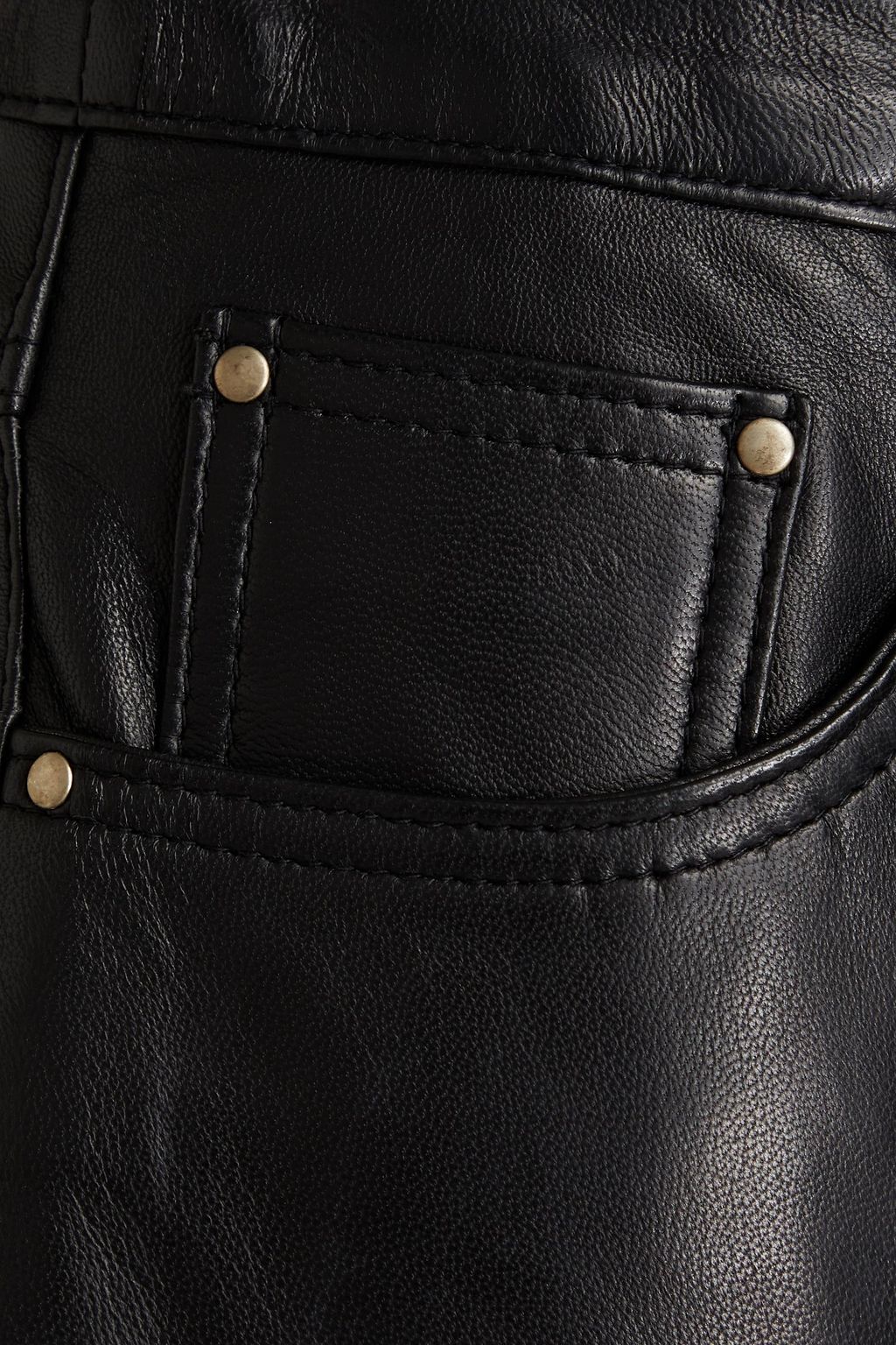 MUUBAA Leather flared pants