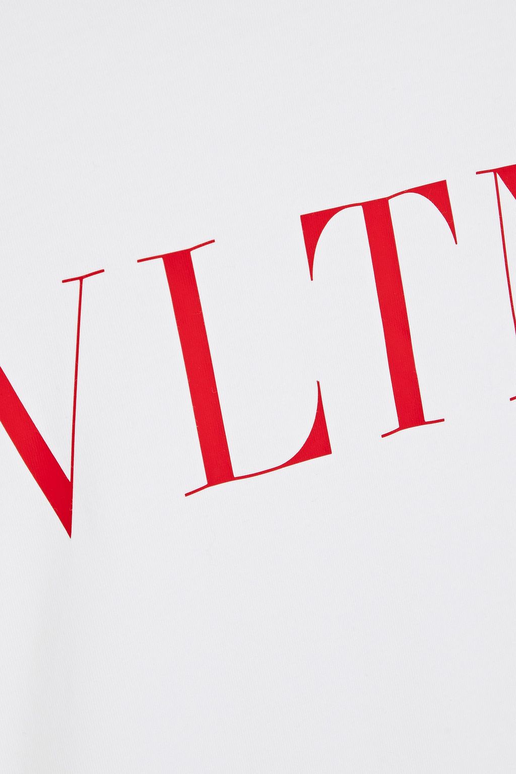 VALENTINO Printed cotton-jersey T-shirt