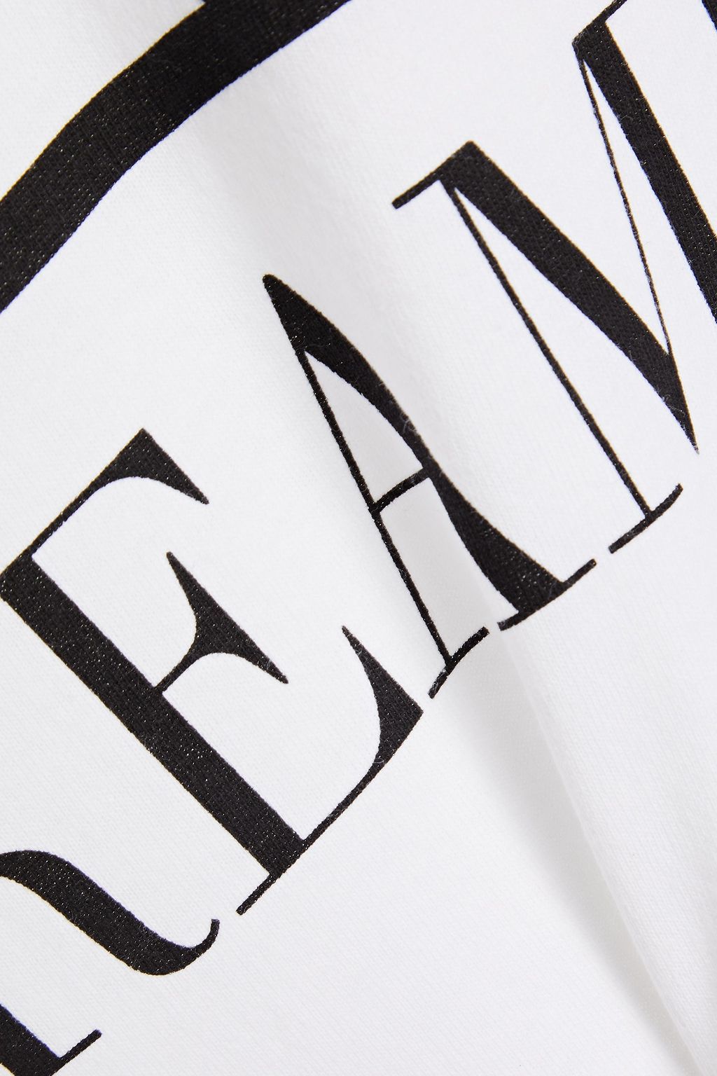 VALENTINO Printed cotton-jersey T-shirt