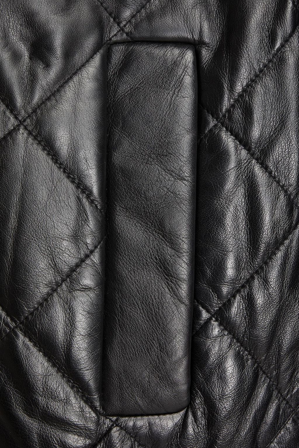 MUUBAA Isaly quilted leather coat