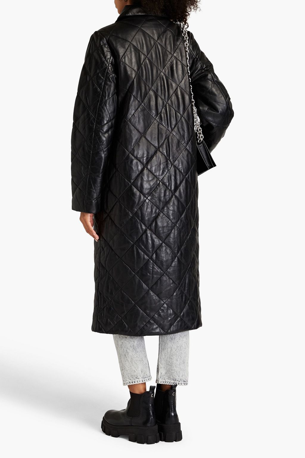 MUUBAA Isaly quilted leather coat