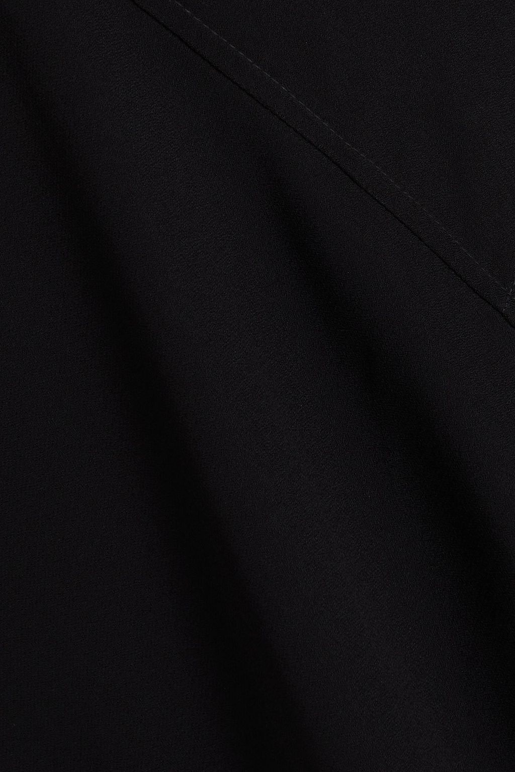 NICHOLAS Draped crepe maxi halterneck dress