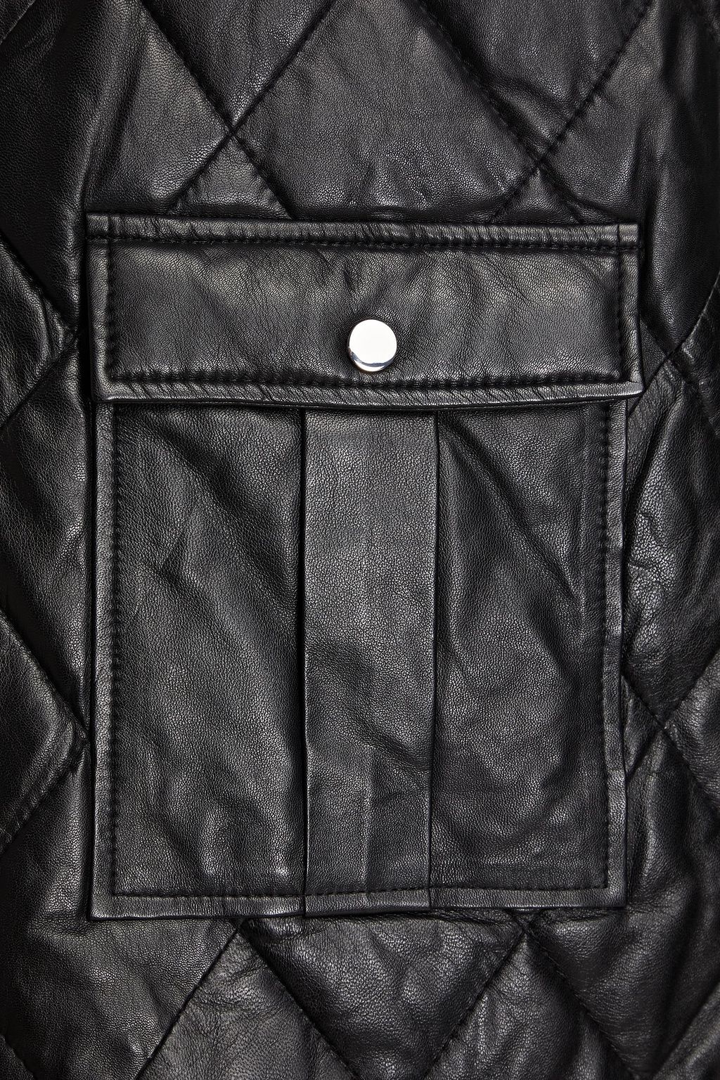 MUUBAA Tammy quilted leather vest