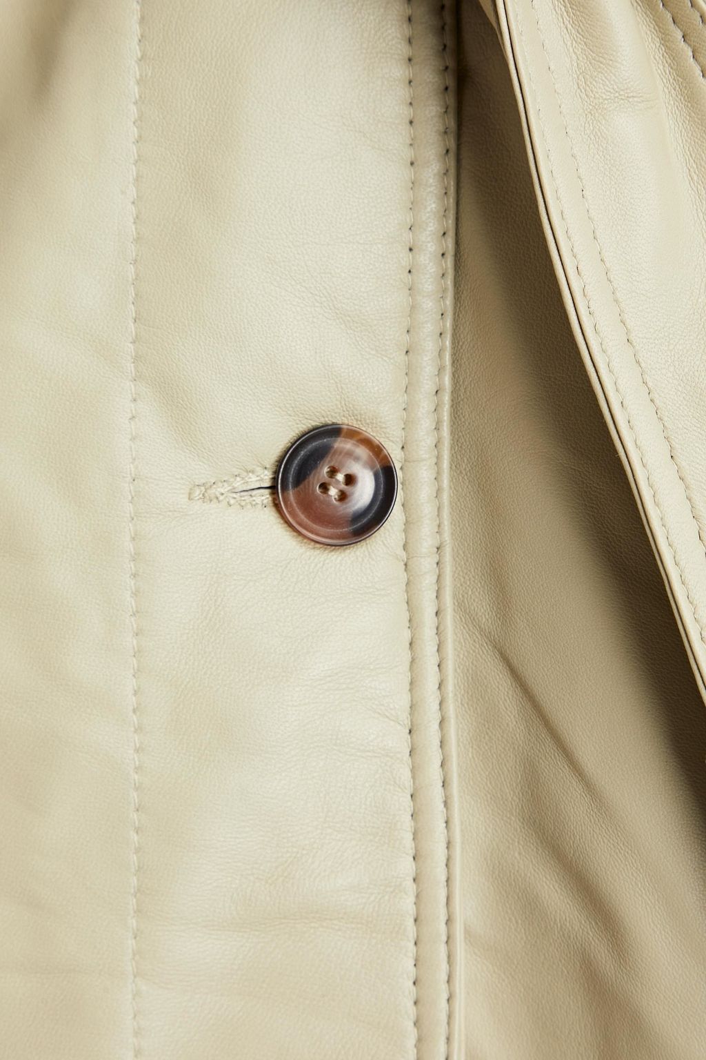 MUUBAA Lucy belted leather coat