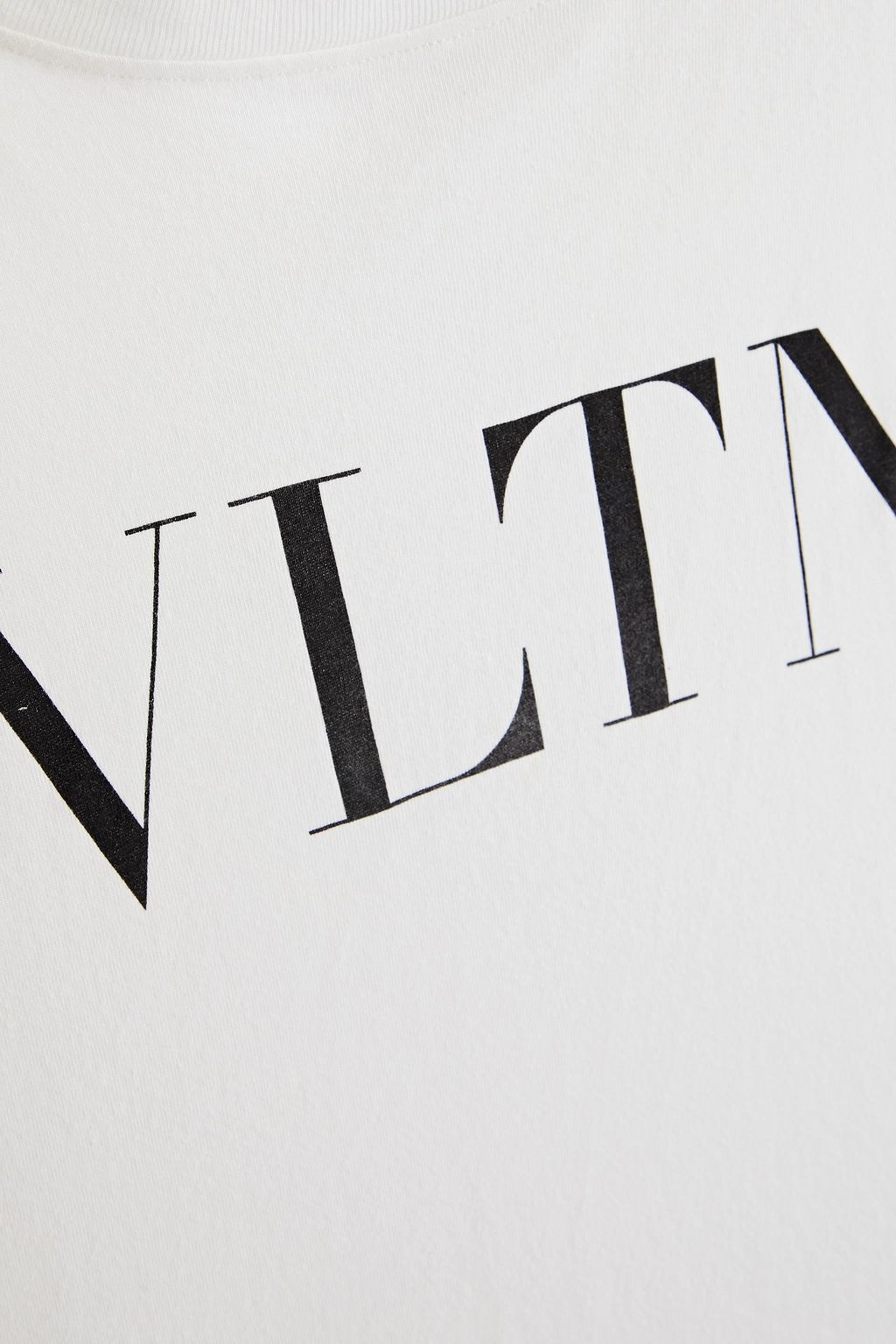 VALENTINO Printed cotton-jersey T-shirt