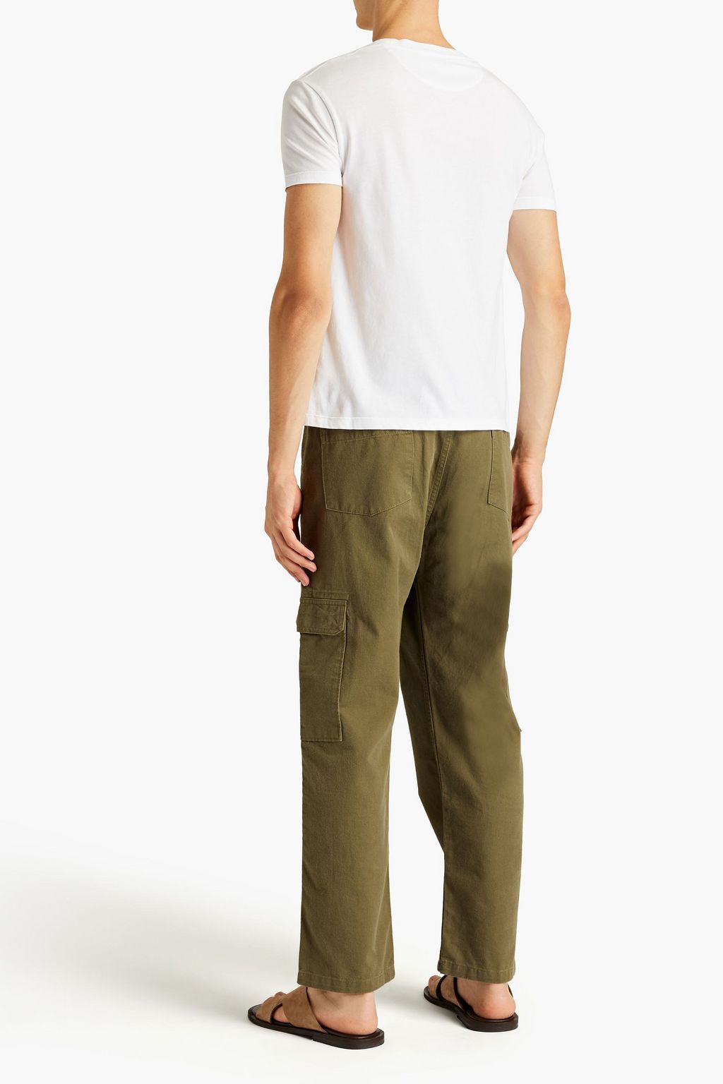 VALENTINO Printed cotton-jersey T-shirt