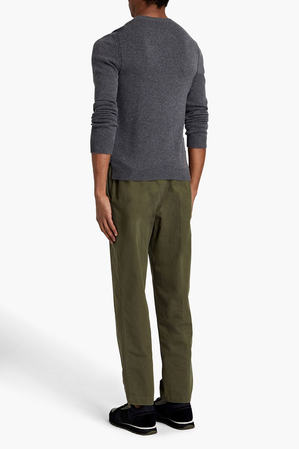 VALENTINO GARAVANI Melierter Kaschmirpullover