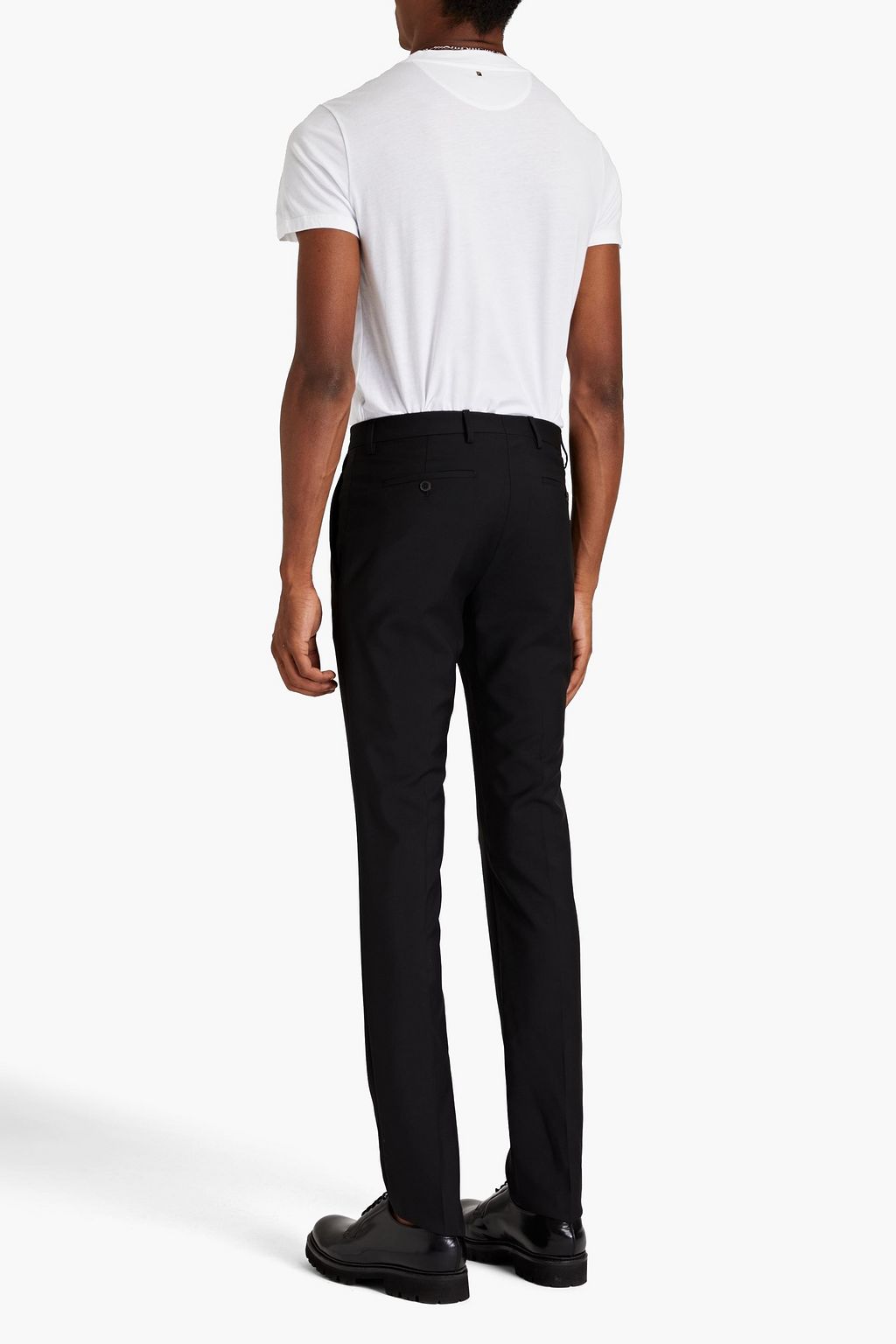 VALENTINO GARAVANI Hose aus Grain de Poudre aus einer Woll-Mohairmischung