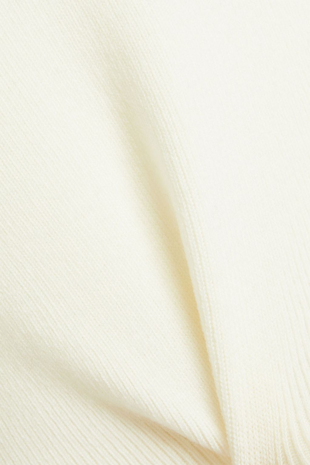 CO Ribbed merino wool-blend bodysuit