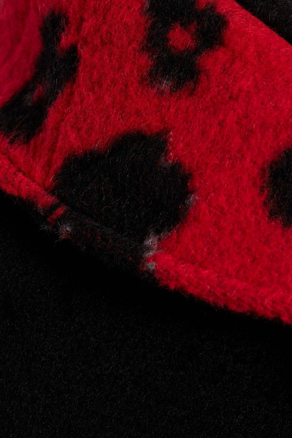 DIANE VON FURSTENBERG Wool-felt hooded coat