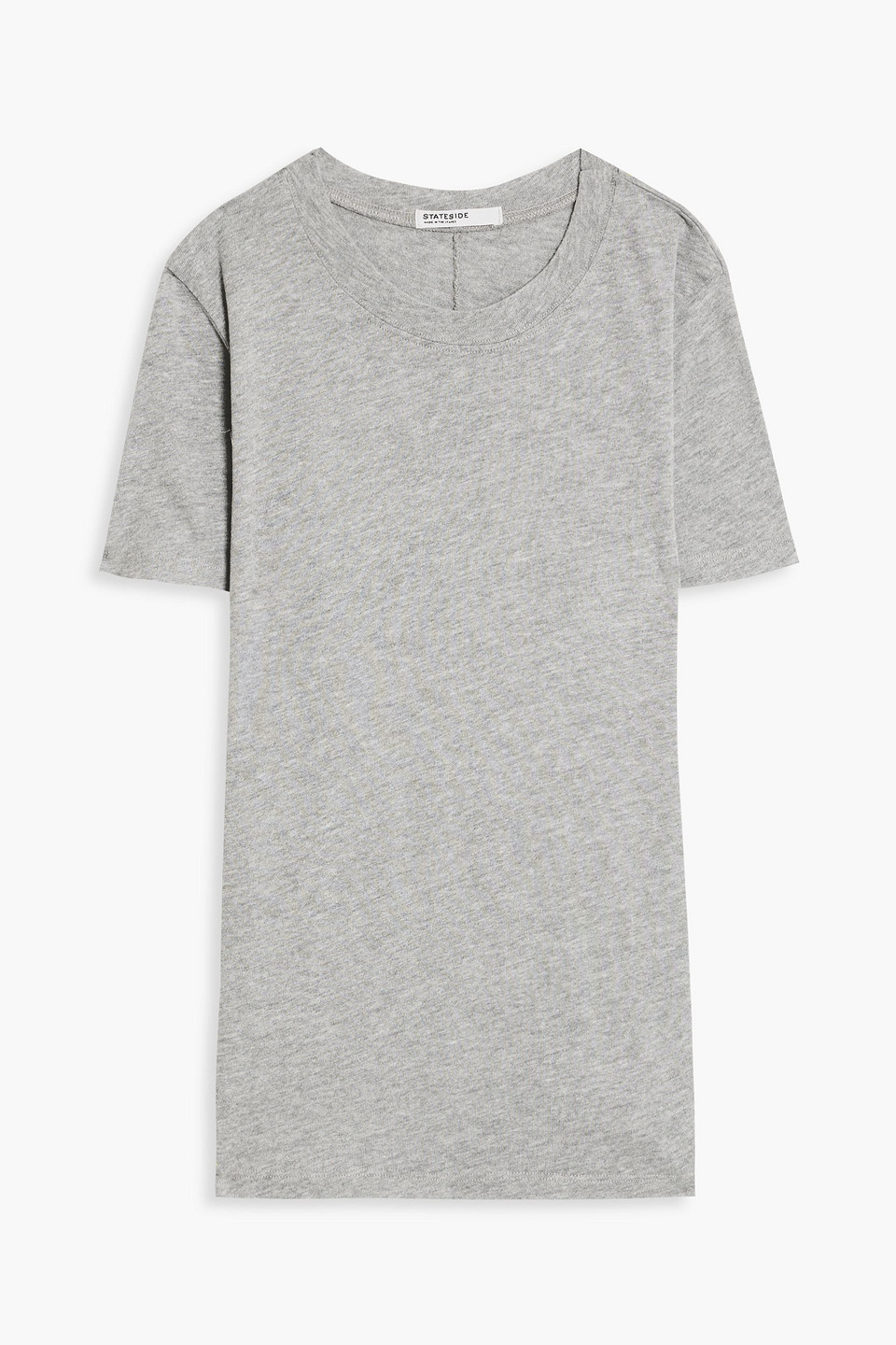 Stateside Cotton-jersey T-shirt In Gray