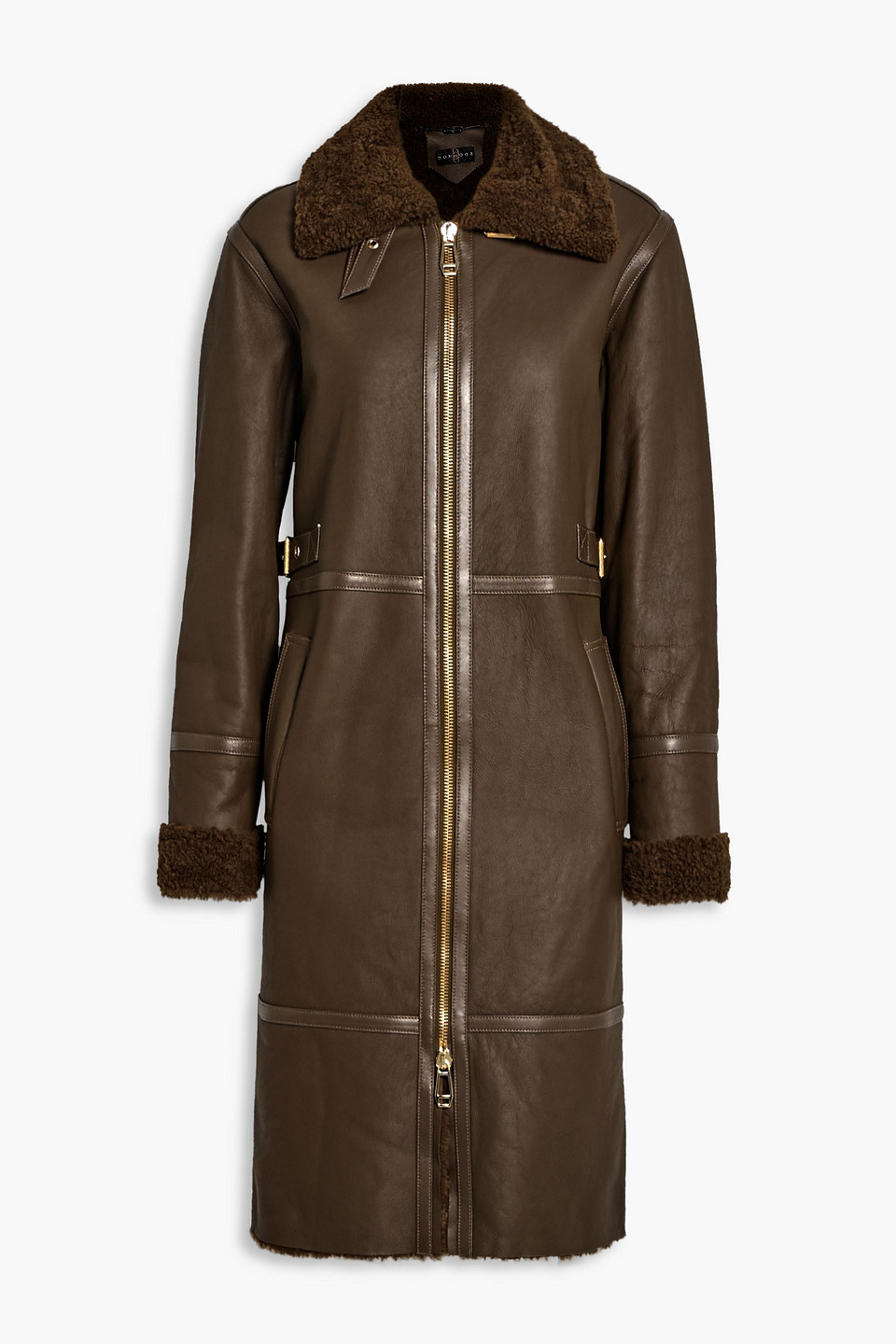 Shearling coat