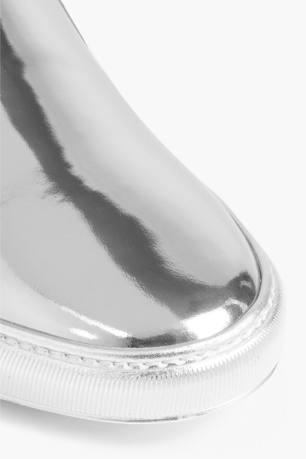 BALMAIN Slip-ons aus verspiegeltem Leder