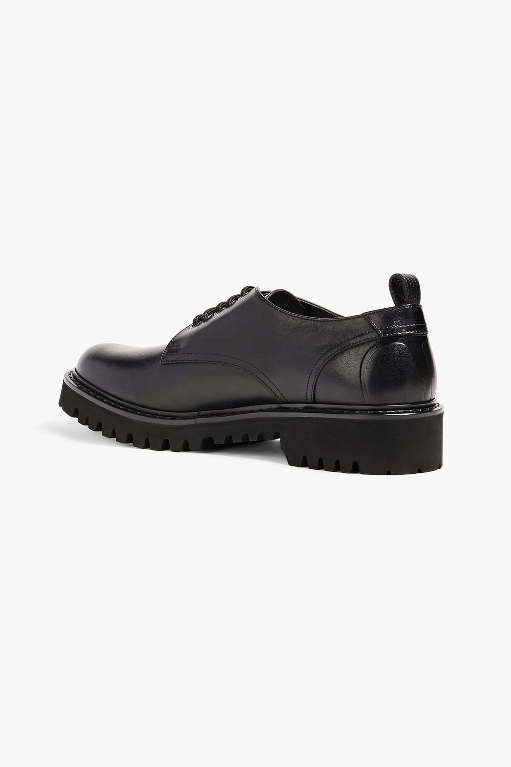 VALENTINO GARAVANI Logo-embossed leather brogues