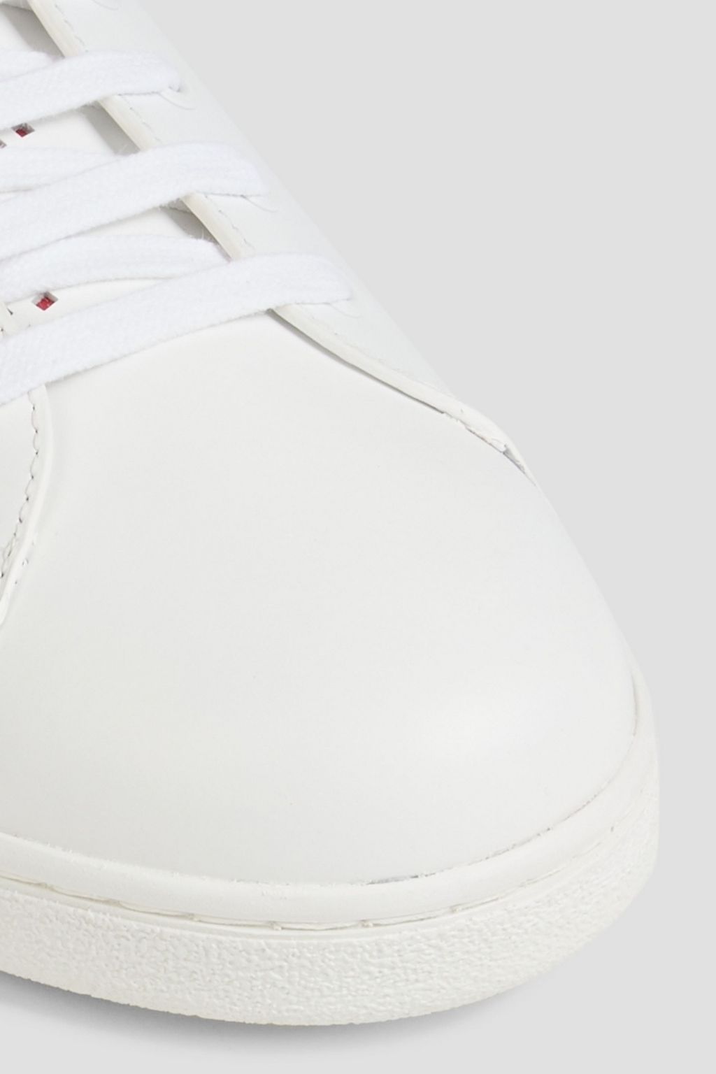 VALENTINO GARAVANI Backnet perforated leather sneakers