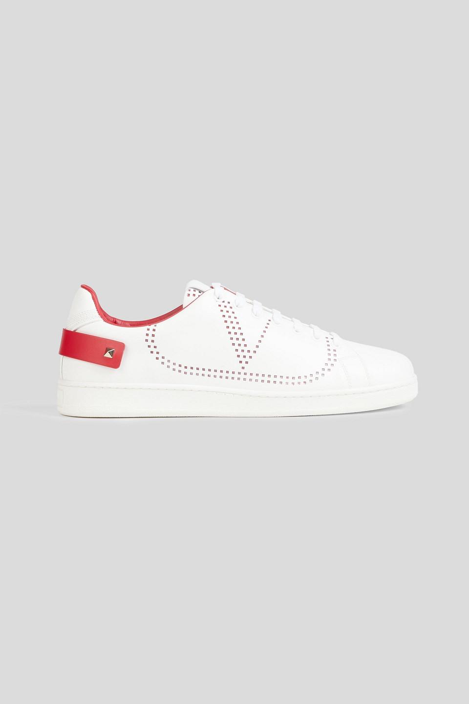 Valentino Backnet Sneakers In White