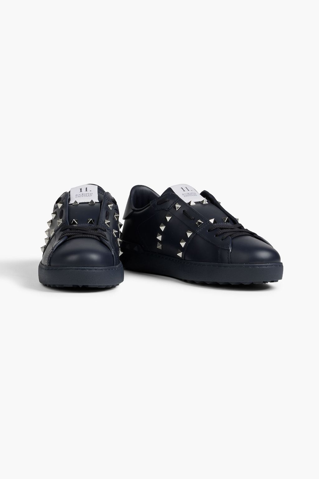 VALENTINO GARAVANI Rockstud Untitled leather sneakers