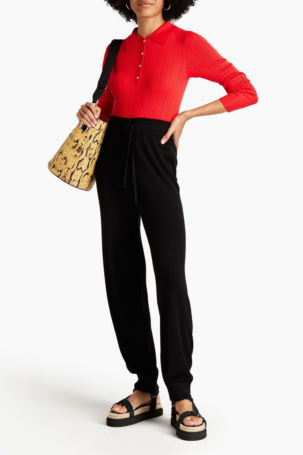 CO Silk track pants THE