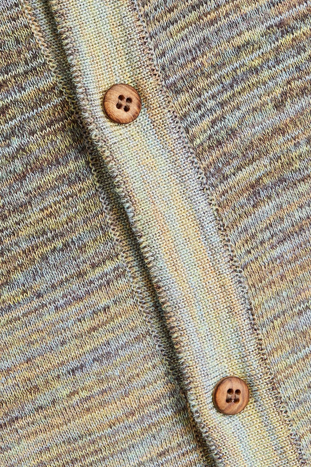 NANUSHKA Mélange knitted cardigan