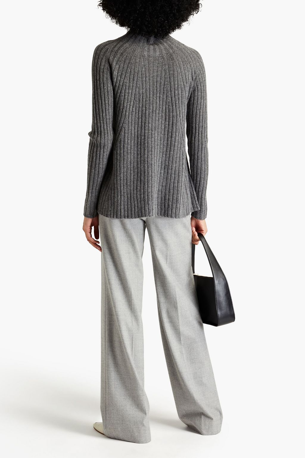 2400~Cashmere-blend Sweater with Turtleneck main image 0