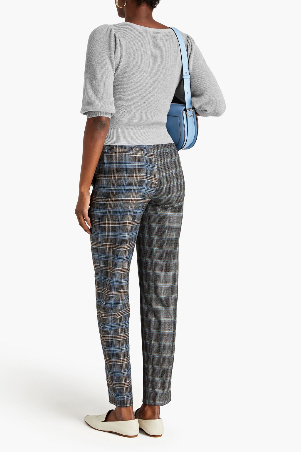 COTTON BY AUTUMN CASHMERE Ribbed cotton cardigan