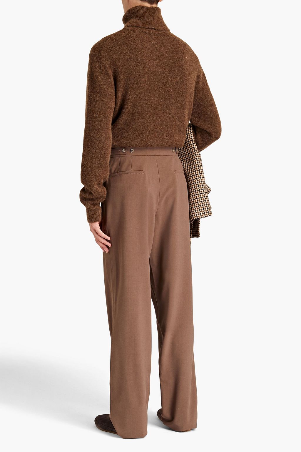 NANUSHKA Ander pleated crepe pants