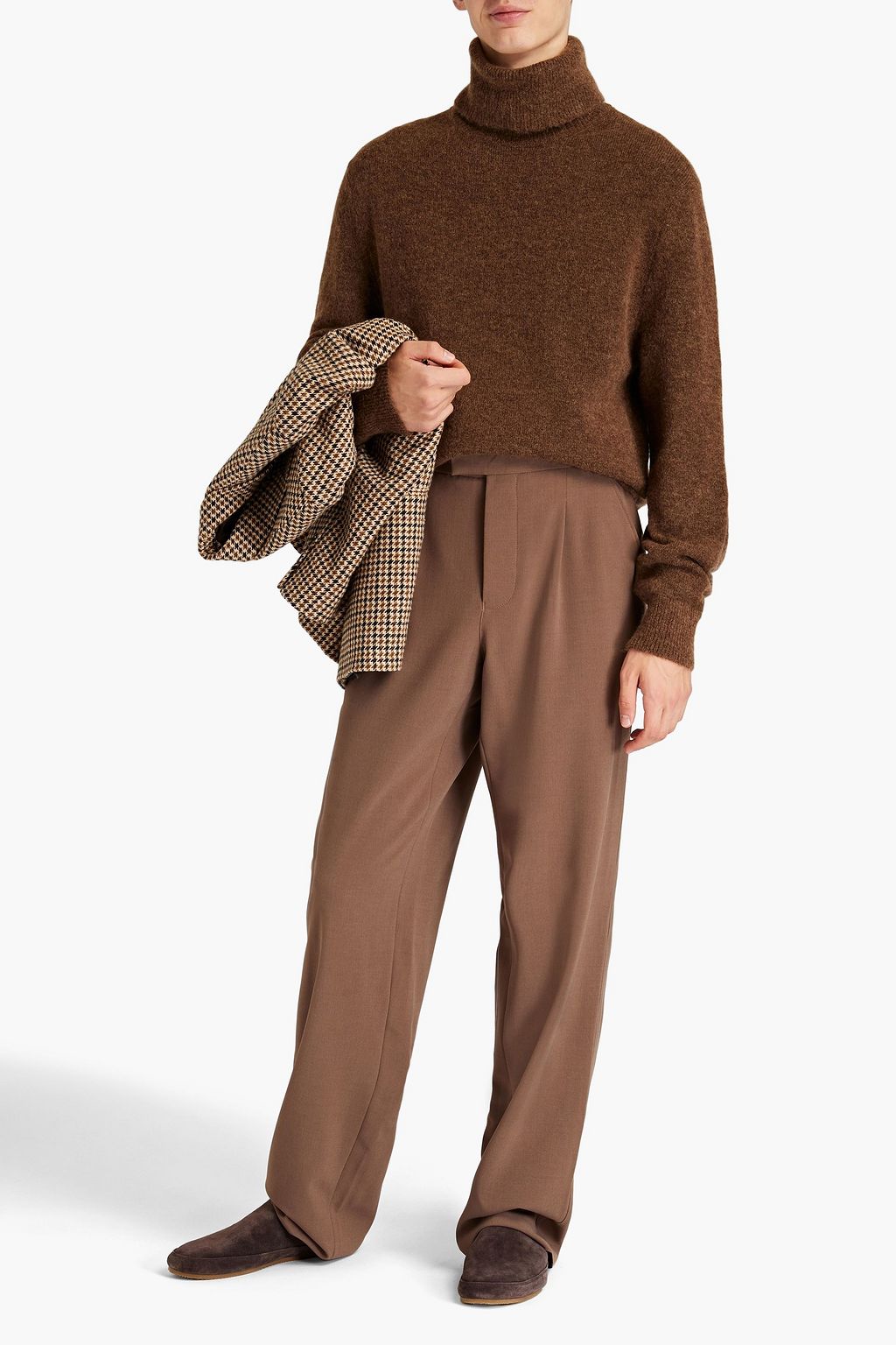 NANUSHKA Ander pleated crepe pants