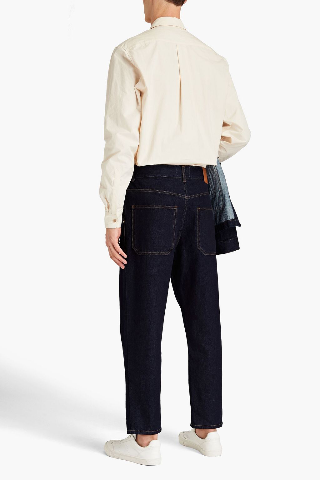 NANUSHKA Jasper cropped denim jeans