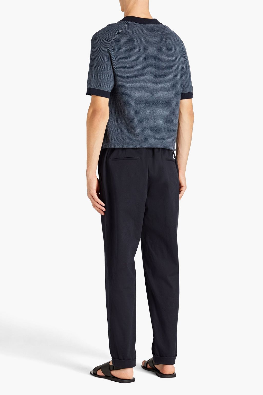NANUSHKA Cato cotton-blend twill pants