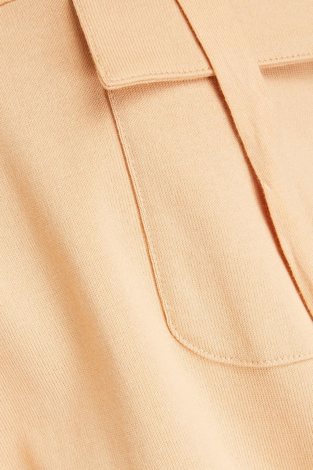 NINETY PERCENT Organic French cotton-terry hoodie