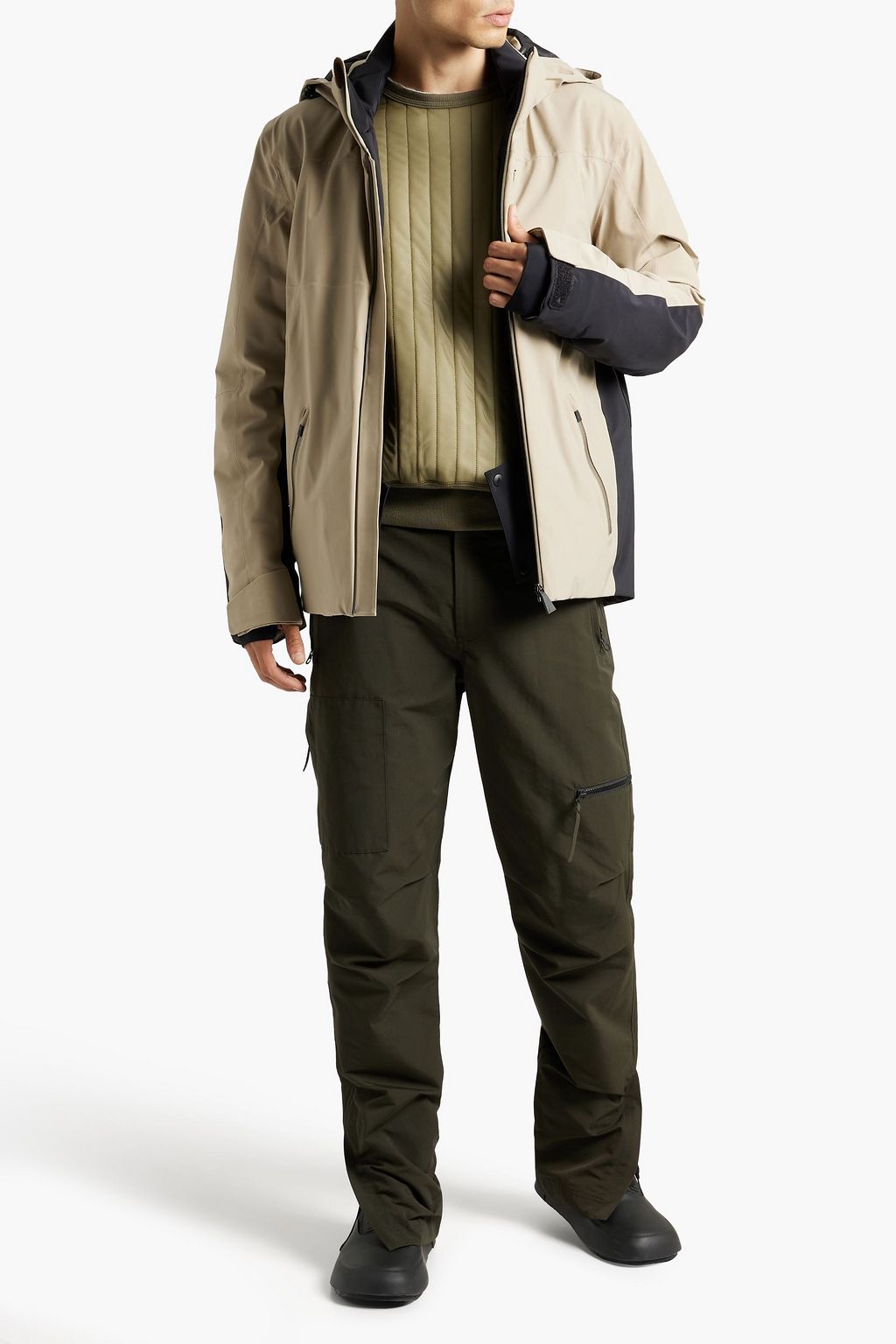 AZTECH Capitol Peak hooded ski jacket