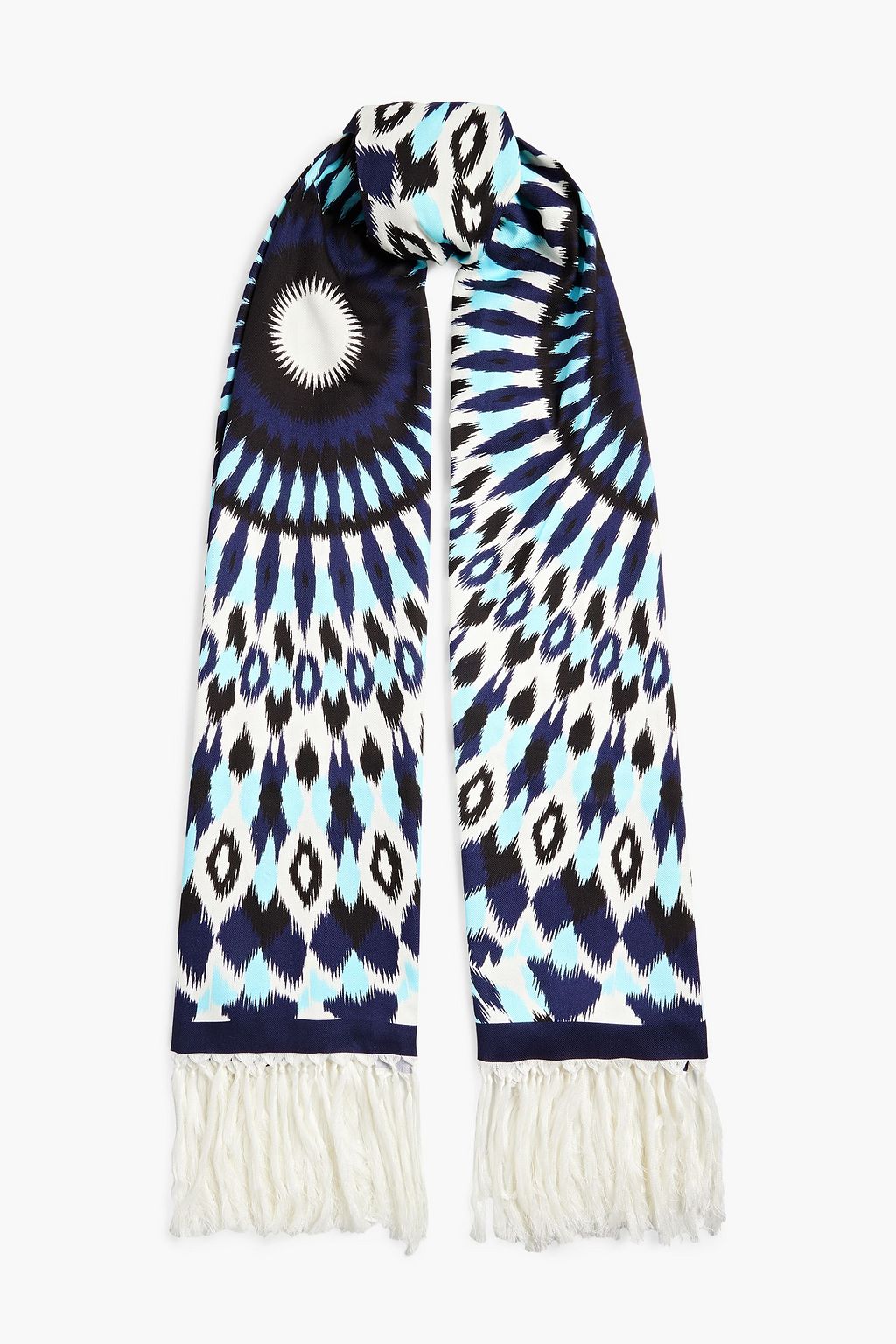 Nanushka Printed Silk-twill Scarf