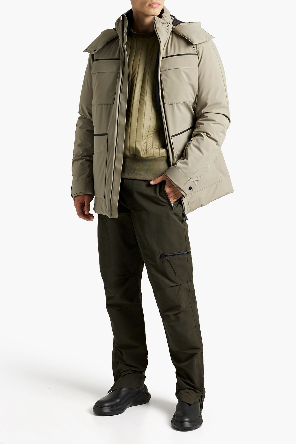 AZTECH MOUNTAIN Hurricane quilted down ski jacket