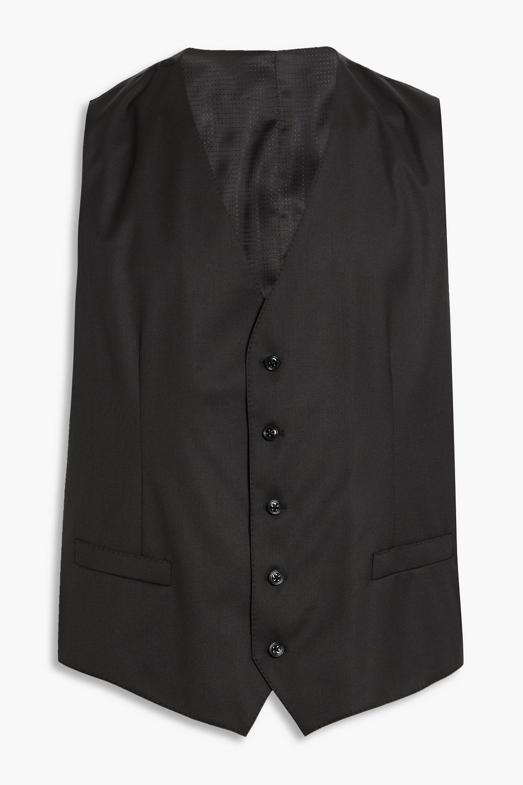 DOLCE & GABBANA Wool and silk-blend twill suit