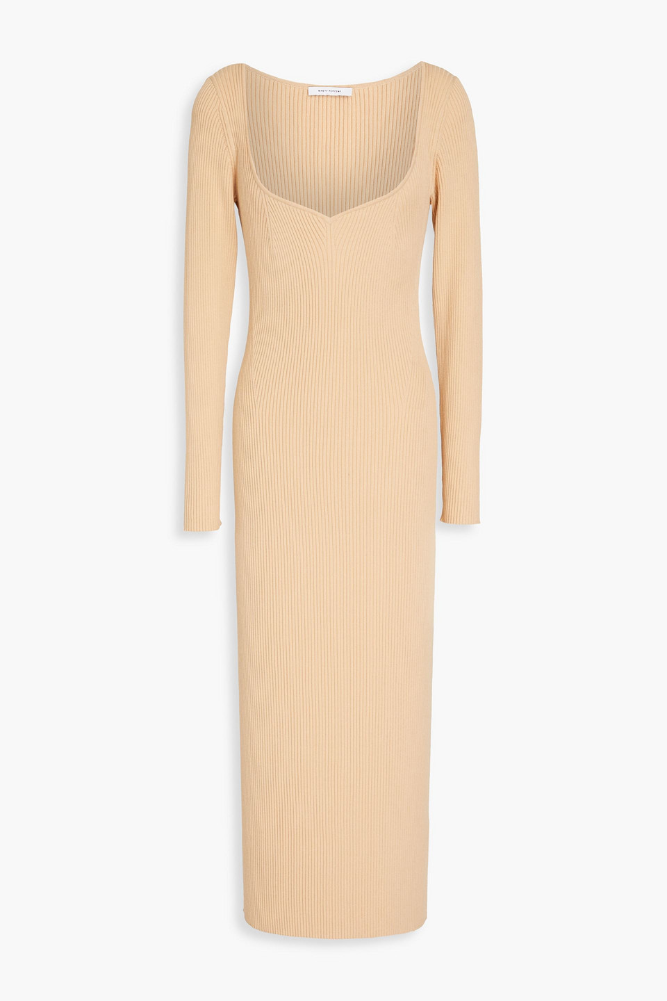 NINETY PERCENT RIBBED TENCEL-BLEND MIDI DRESS