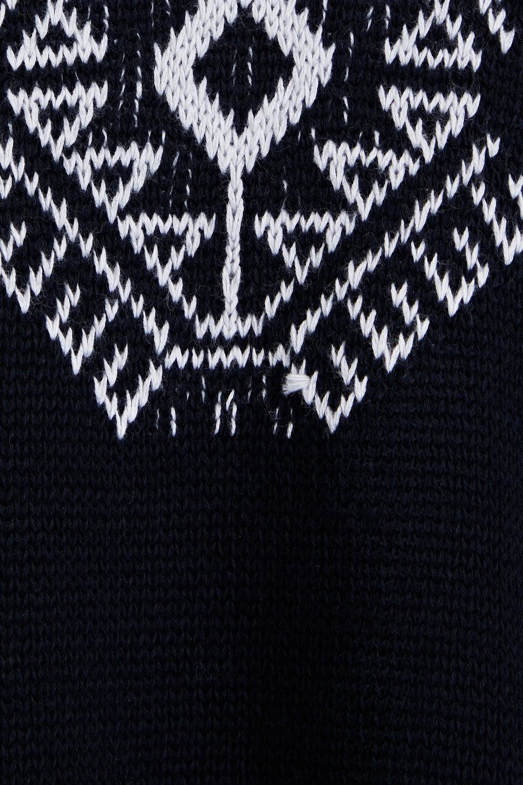 COTTON BY AUTUMN CASHMERE Baja tasseled cotton-jacquard hoodie