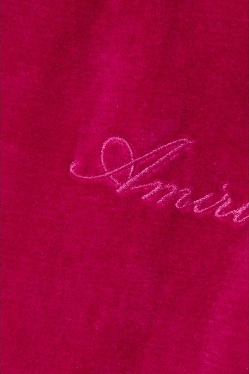 AMIRI Schlaghose aus Velours aus einer Stretch-Baumwollmischung
