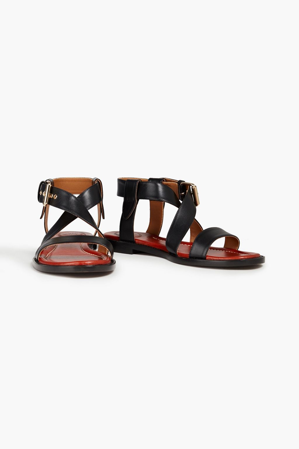 CHLOÉ Virginia leather sandals