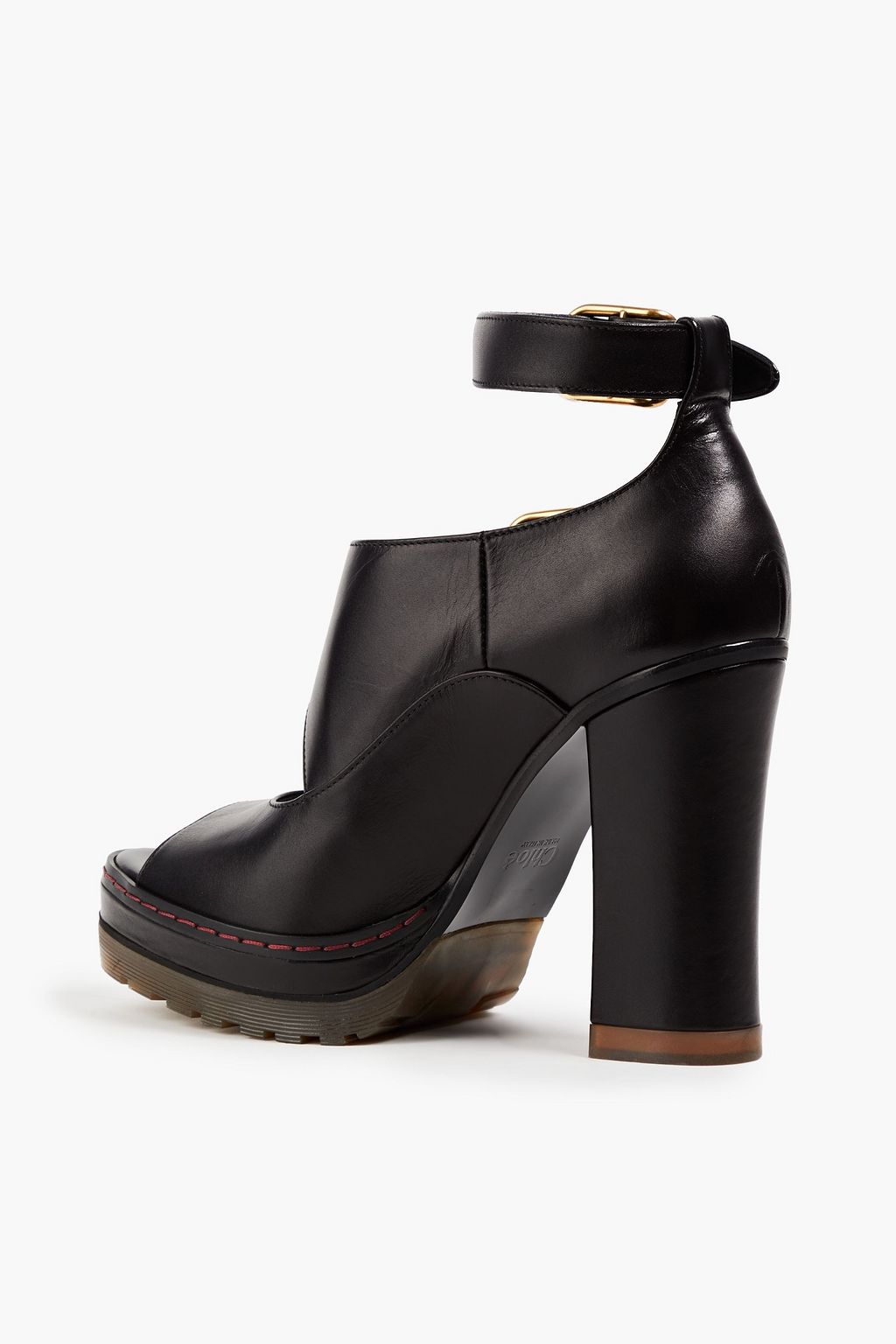 CHLOÉ Plateausandalen aus Leder