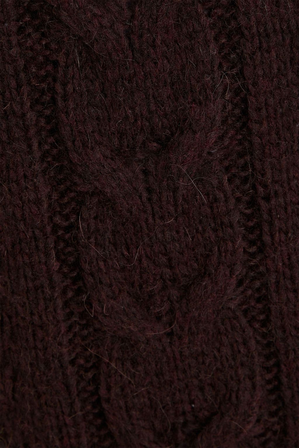 NANUSHKA Ribbed cable-knit sweater