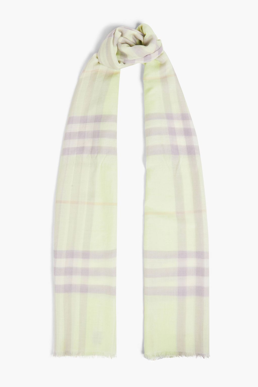 Burberry ウールシルク タータンチェック スカーフ - www.akbara.ac.id