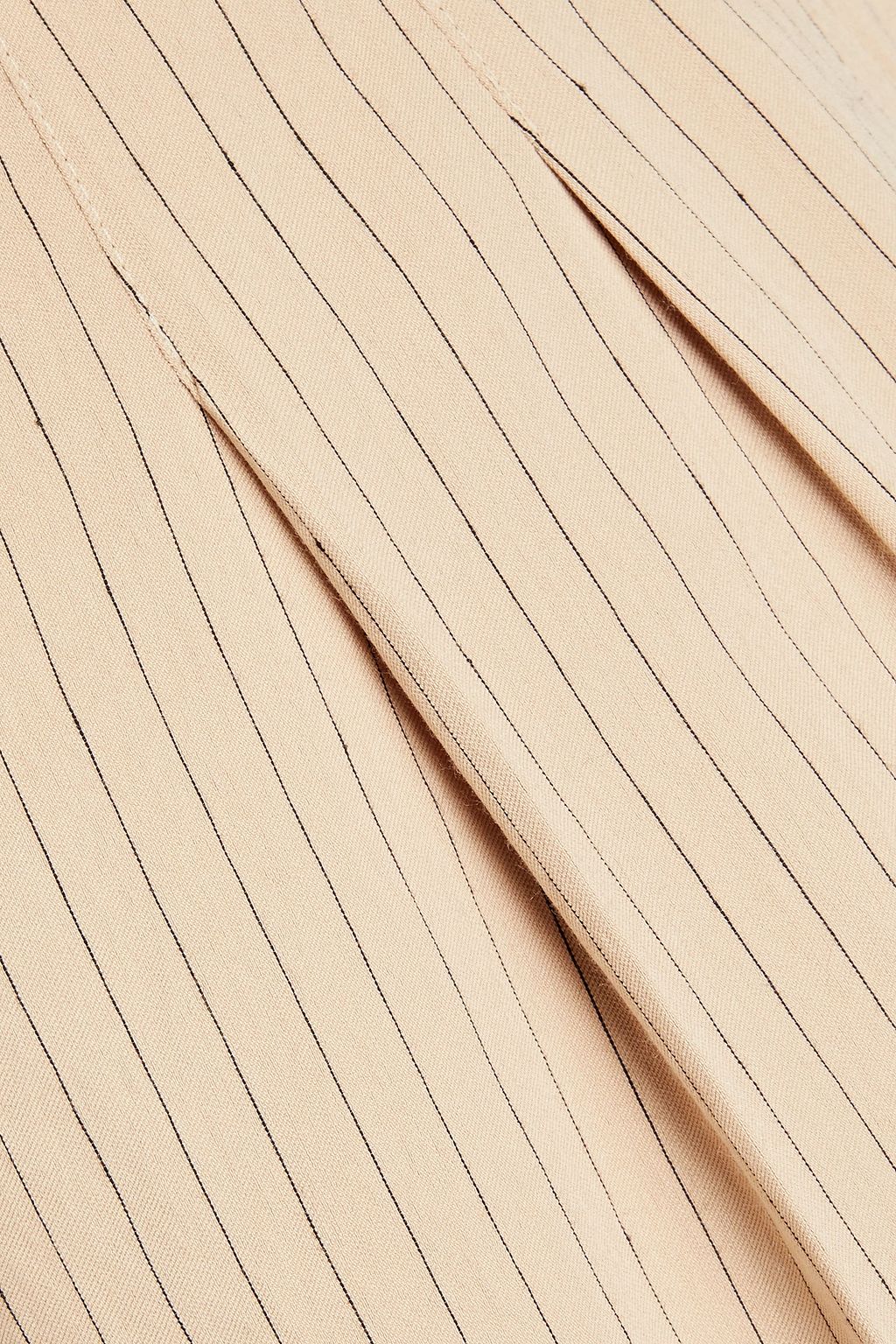 NANUSHKA Pleated pinstriped twill pants
