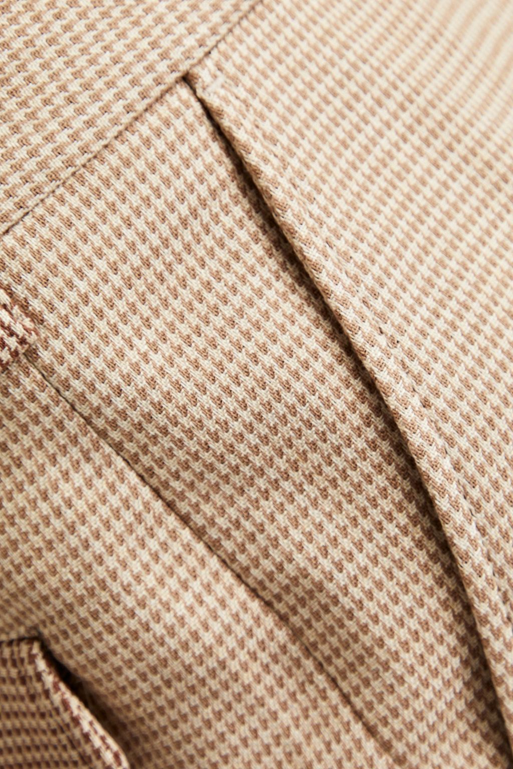 NANUSHKA Sami houndstooth jacquard chinos