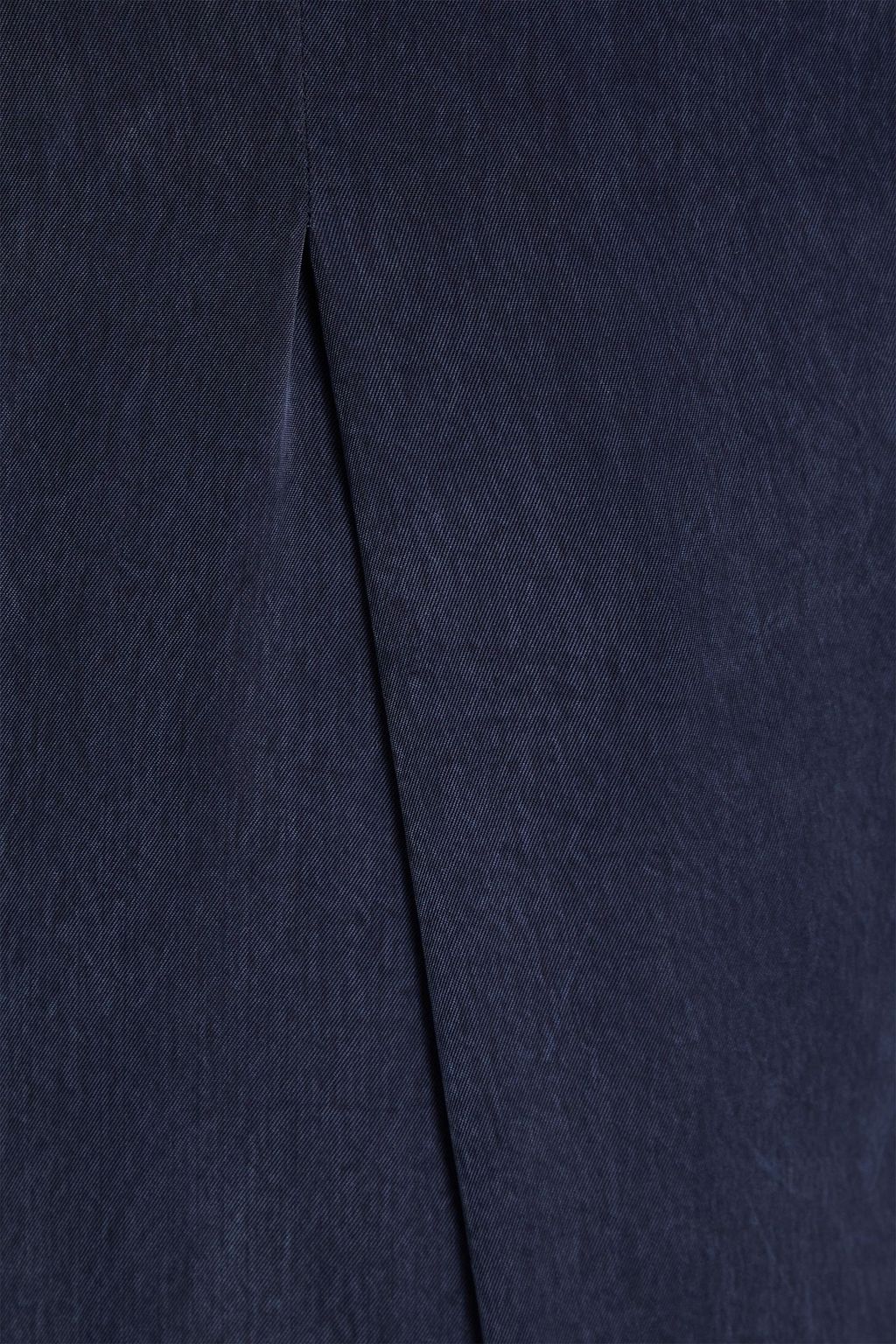 NANUSHKA Eetu pleated washed cupro twill pants