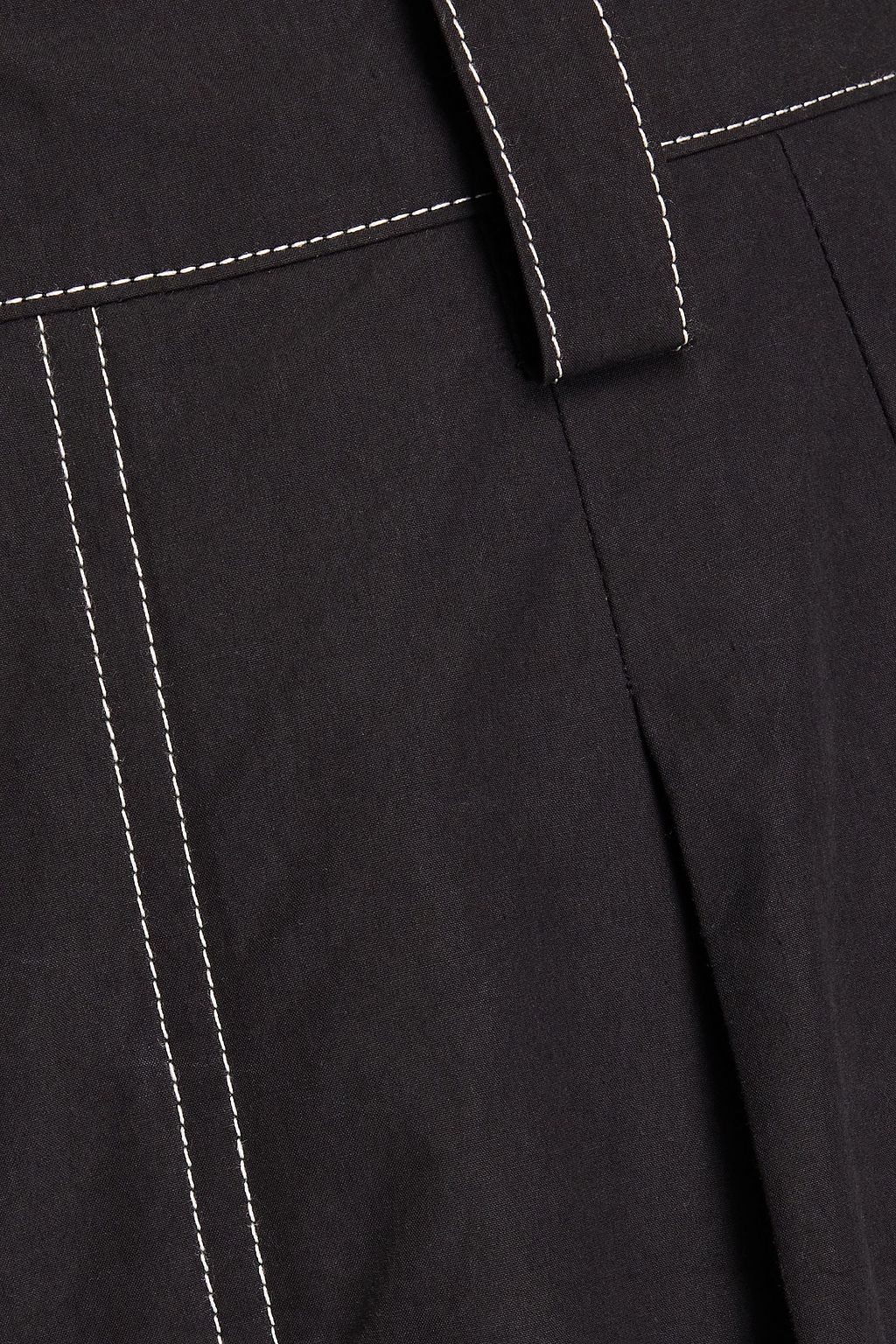 NANUSHKA Nolan pleated cotton-poplin cargo pants